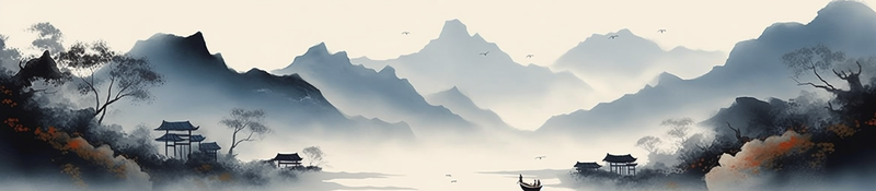复古水彩水墨山水风景画背景图,插画/手绘图,插画/手绘图库,插画/手绘图下载,插画/手绘